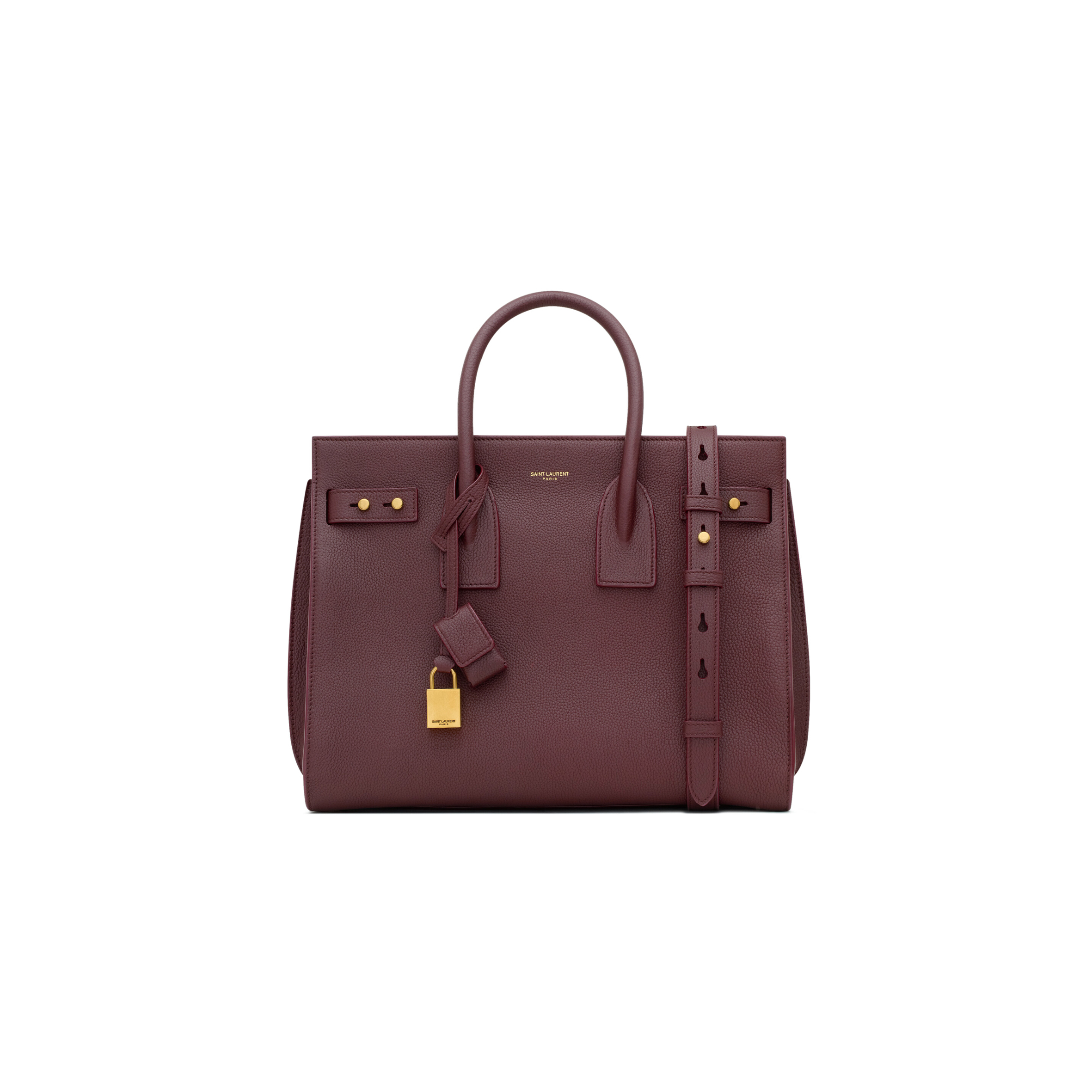 YSL SAC DE JOUR IN SUPPLE GRAINED LEATHER-SMALL ‎717447DTI0W6195 (32*25.5*15.5cm)